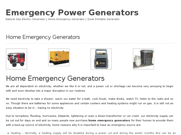 www.emergencypowergenerators.net