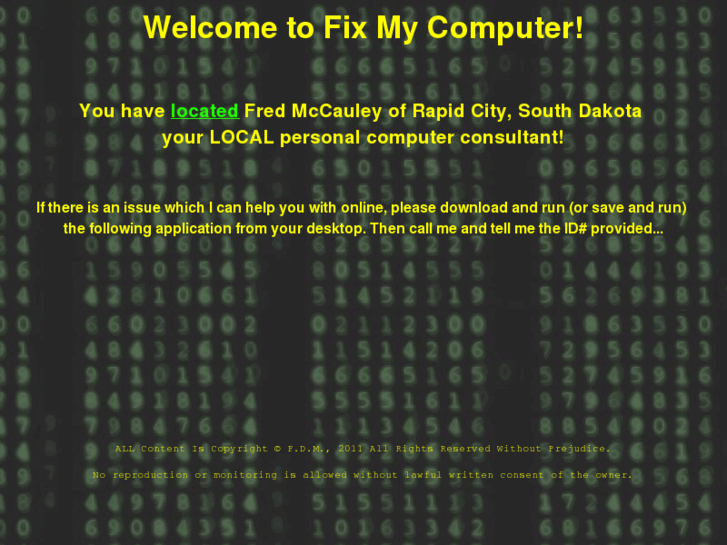 www.fredfixmycomputer.com