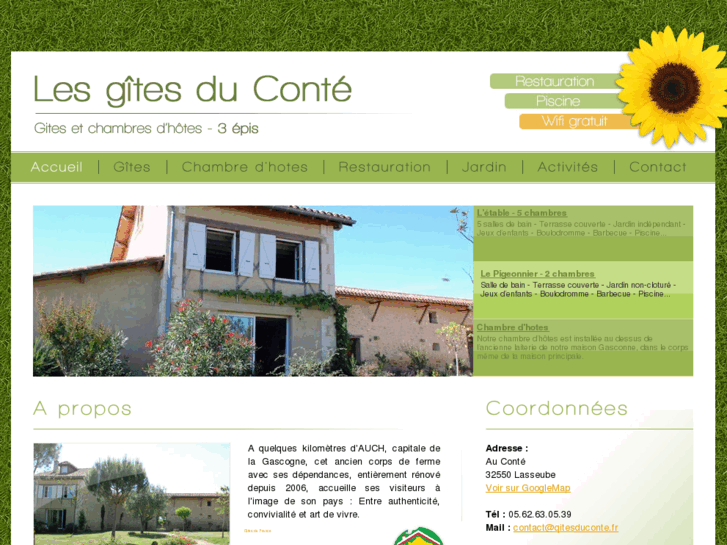 www.gitesduconte.com