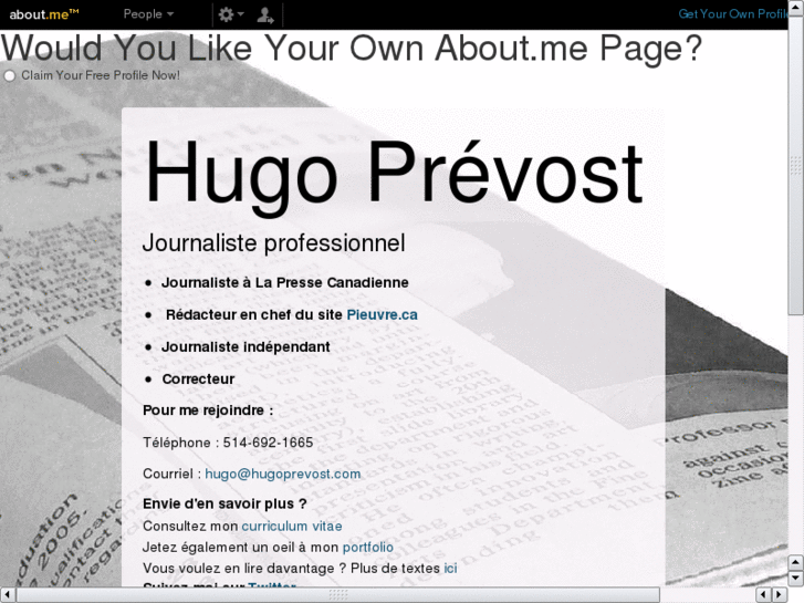 www.hugoprevost.com