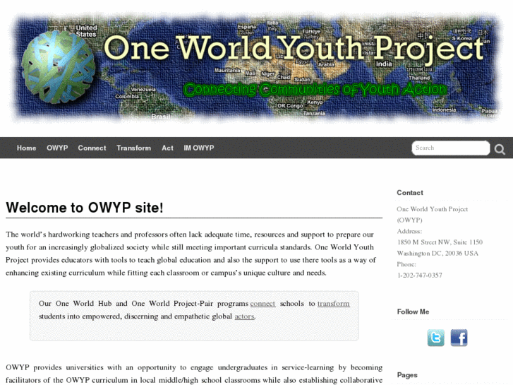 www.oneworldyouthproject.info