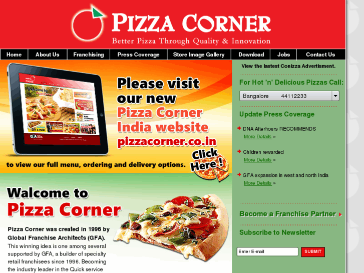 www.pizzacorner.com