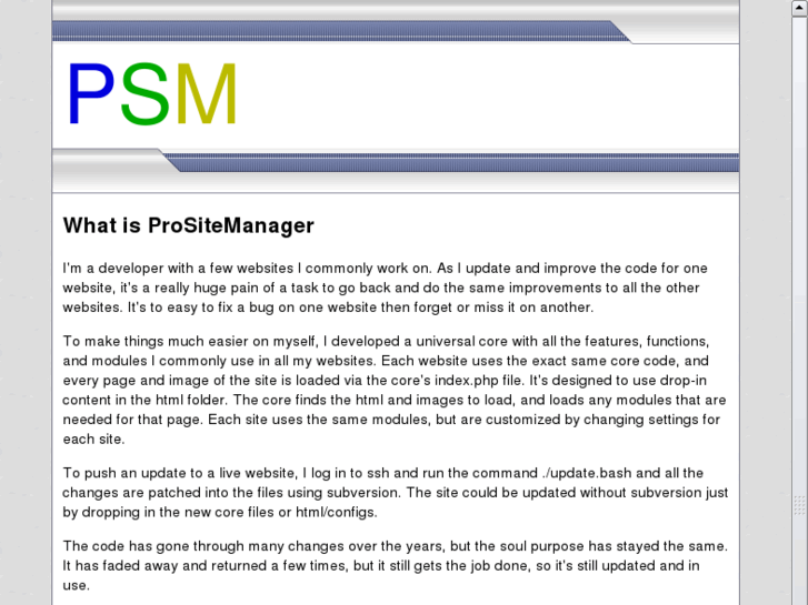 www.prositemanager.com