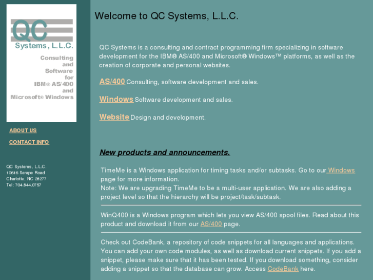 www.qcsys.com