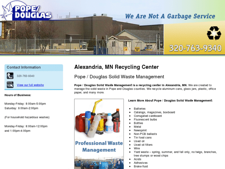 www.recyclecenteralexandriamn.com