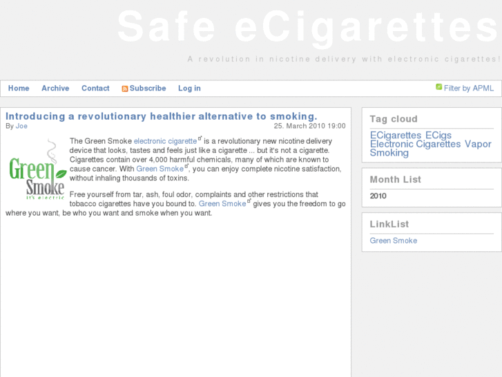 www.safeecigarette.com