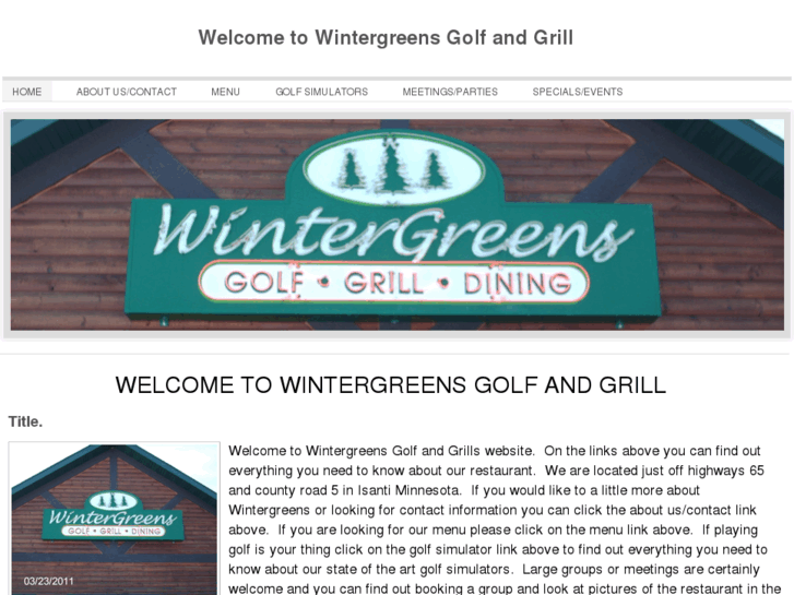 www.wintergreensgolfandgrill.com