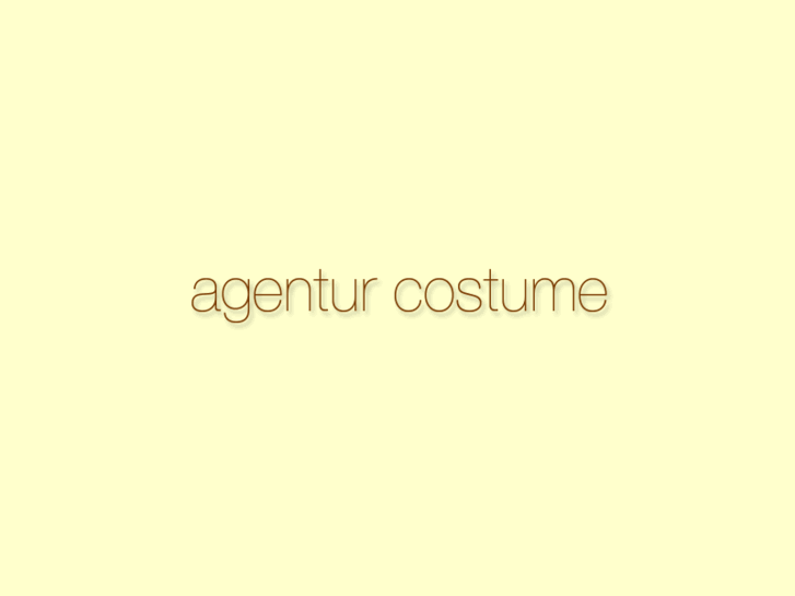 www.agenturcostume.se