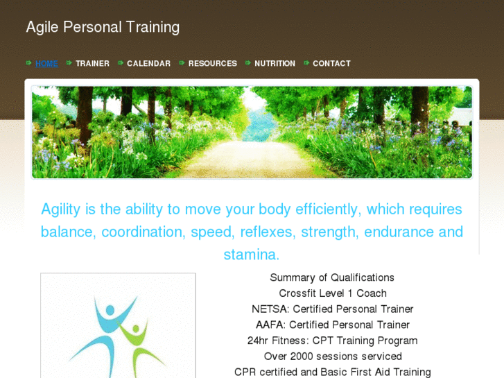 www.agilepersonaltraining.com