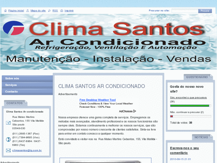 www.climasantos.com