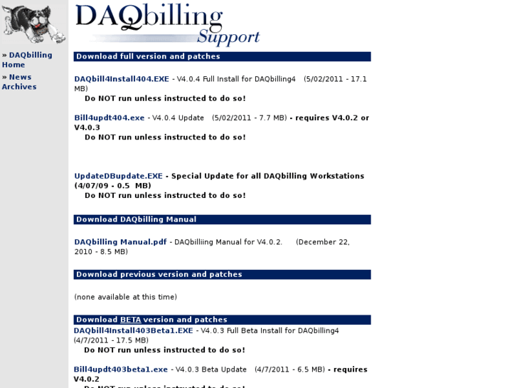 www.daqbillingupdates.com