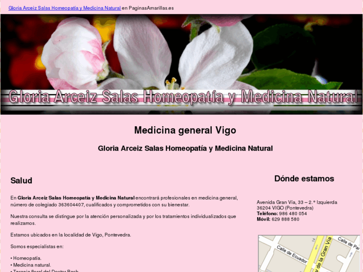 www.homeopatagloriaarceiz.es