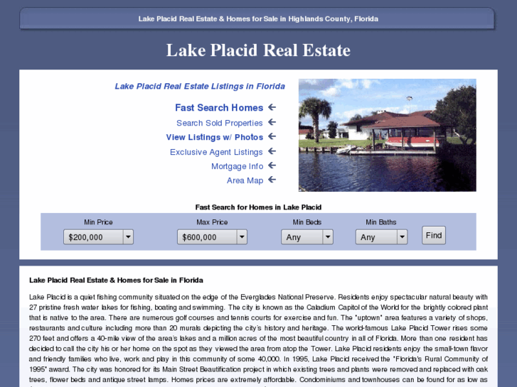 www.lake-placid-homes-for-sale.com