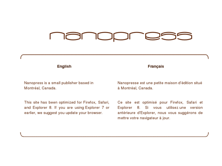 www.nanopress.ca