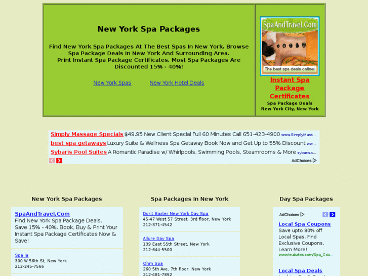 www.newyorkspapackages.com