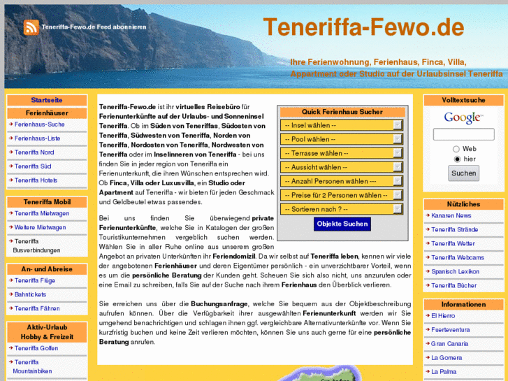 www.teneriffa-fewo.de