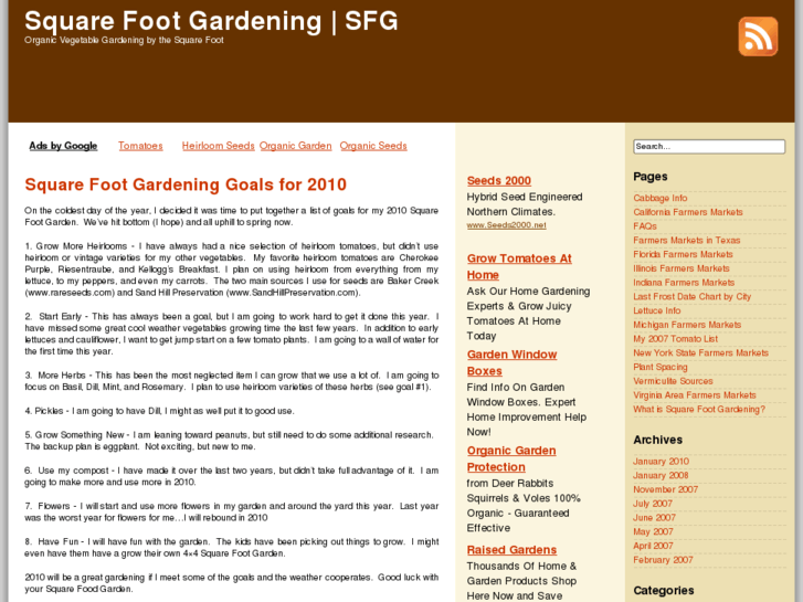 www.allaboutsquarefootgardening.com