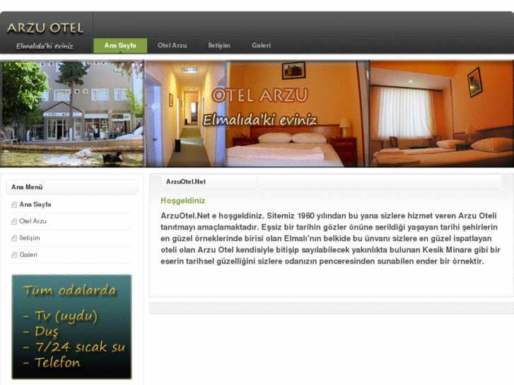 www.arzuotel.net