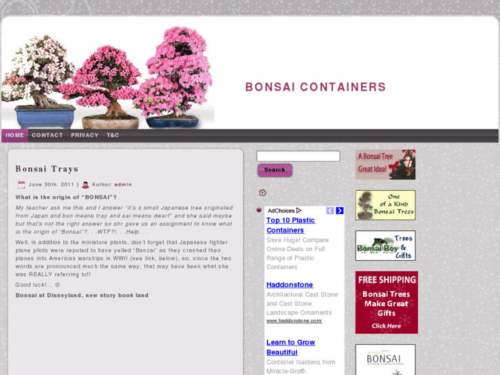 www.bonsaicontainers.info