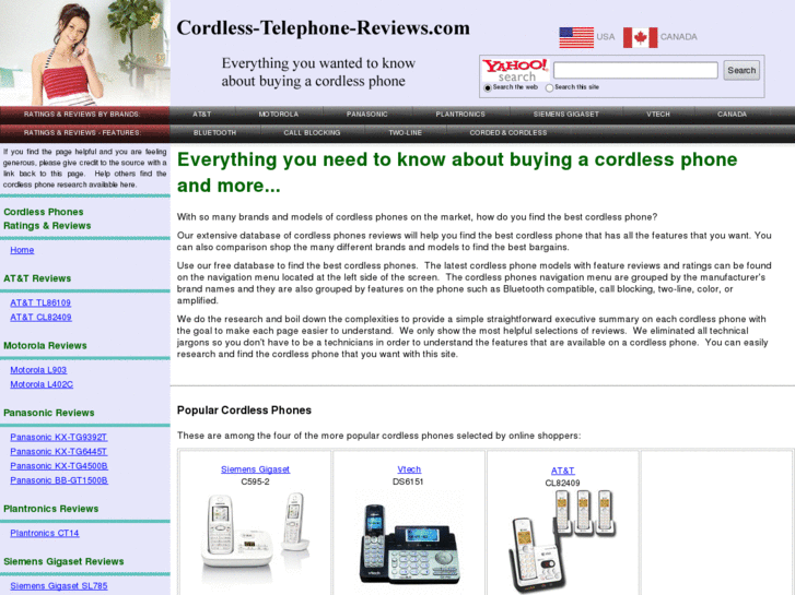 www.cordless-telephone-reviews.com