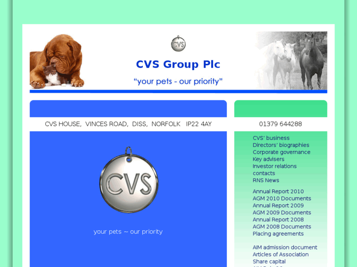 www.cvsgroupplc.com