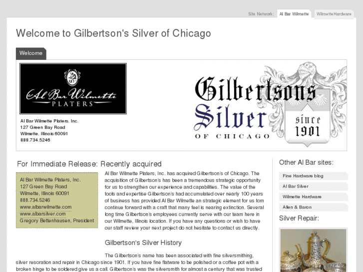 www.gilbertsonssilver.com