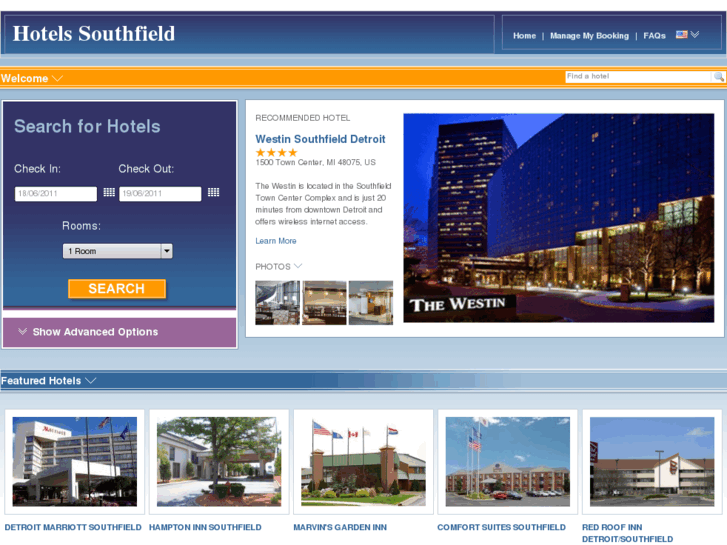 www.hotelssouthfield.com