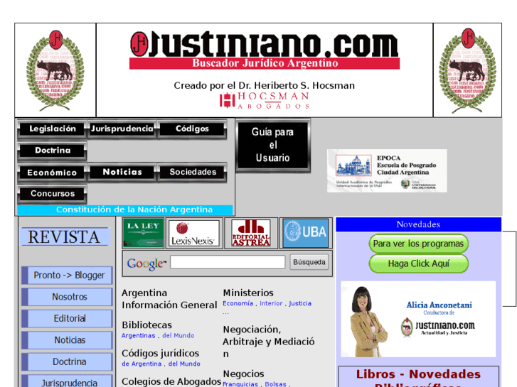 www.justiniano.com