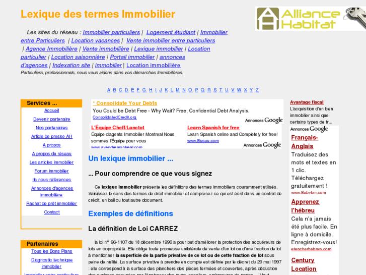 www.lexique-immobilier.com