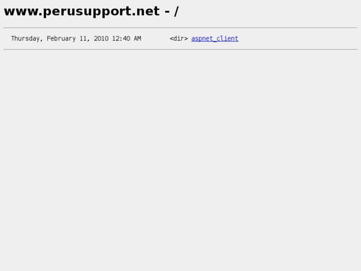 www.perusupport.net