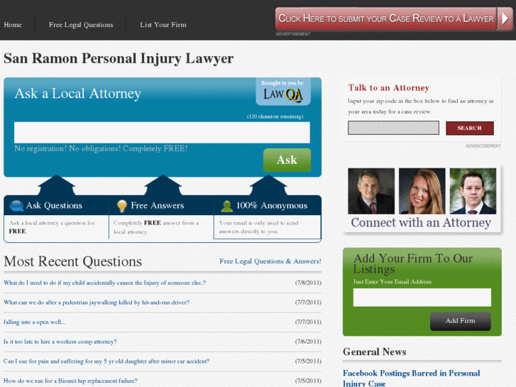 www.sanramonpersonalinjurylawyer.com