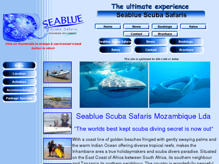 www.seabluescuba.com