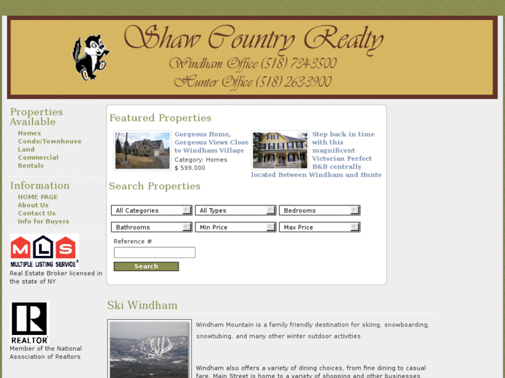 www.shawcountryrealty.net