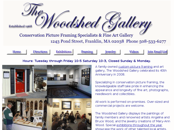 www.woodshedgallery.com