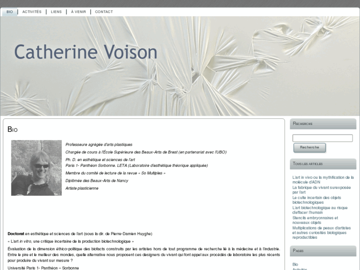 www.catherinevoison.com