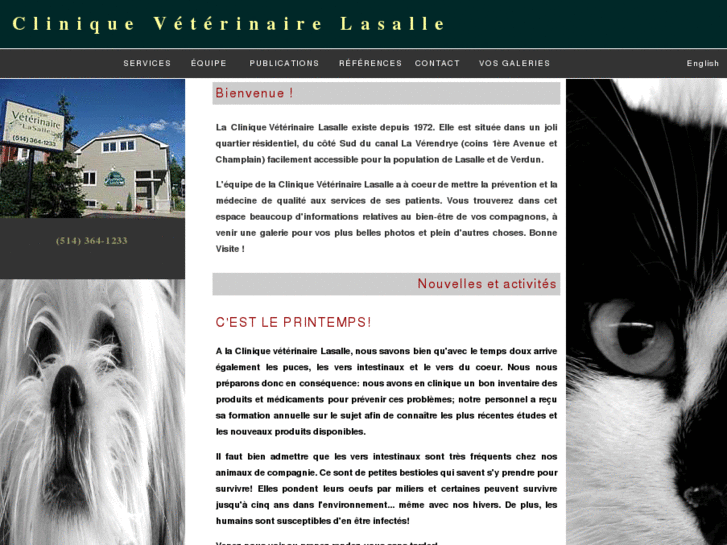 www.cliniqueveterinairelasalle.com