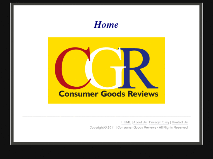 www.consumergoodsreviews.com