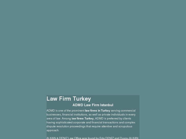 www.lawfirmsturkey.com
