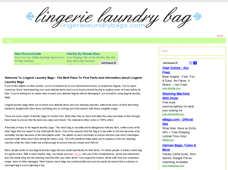 www.lingerielaundrybag.com