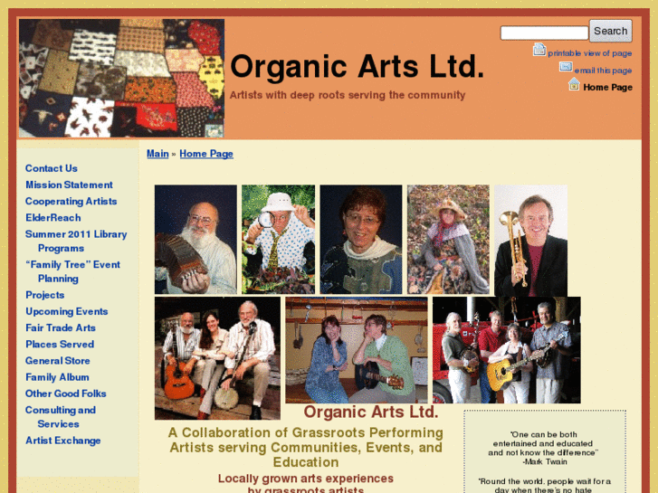 www.organicarts.info