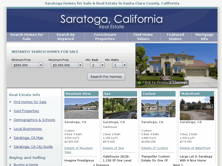 www.saratoga-homes-for-sale.com