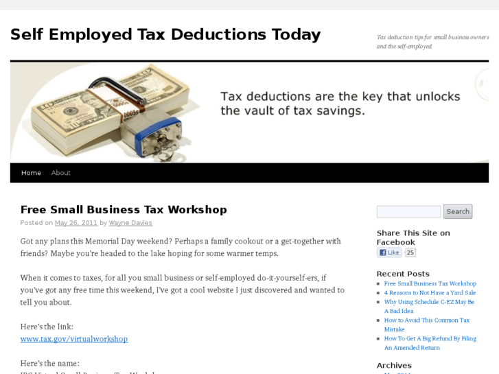 www.selfemployedtaxdeductionstoday.com