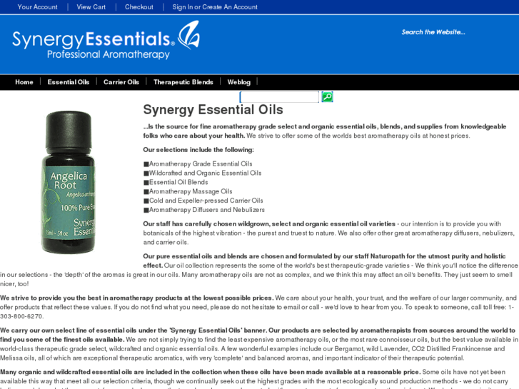 www.synergyessentialoils.com