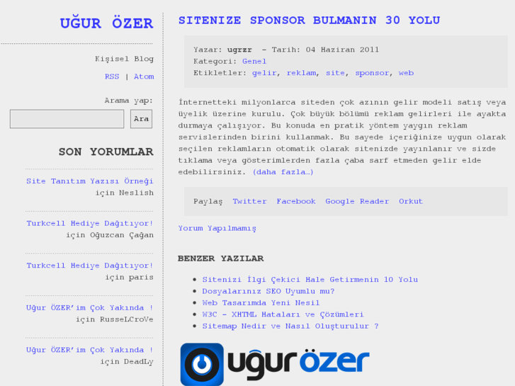 www.ugurozer.com