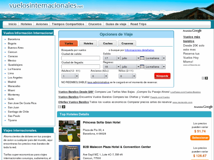 www.vuelosinternacionales.net