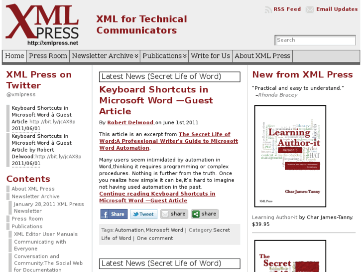 www.xmlpress.net