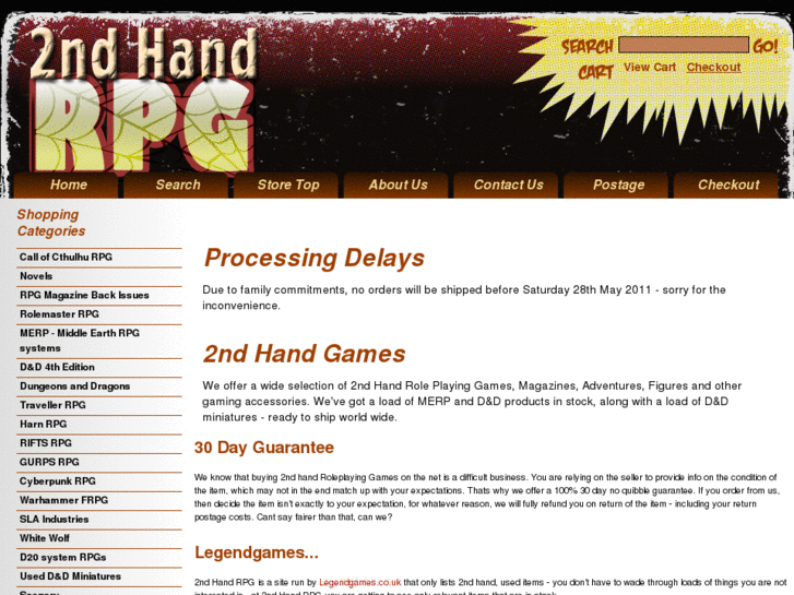 www.2ndhandrpg.com