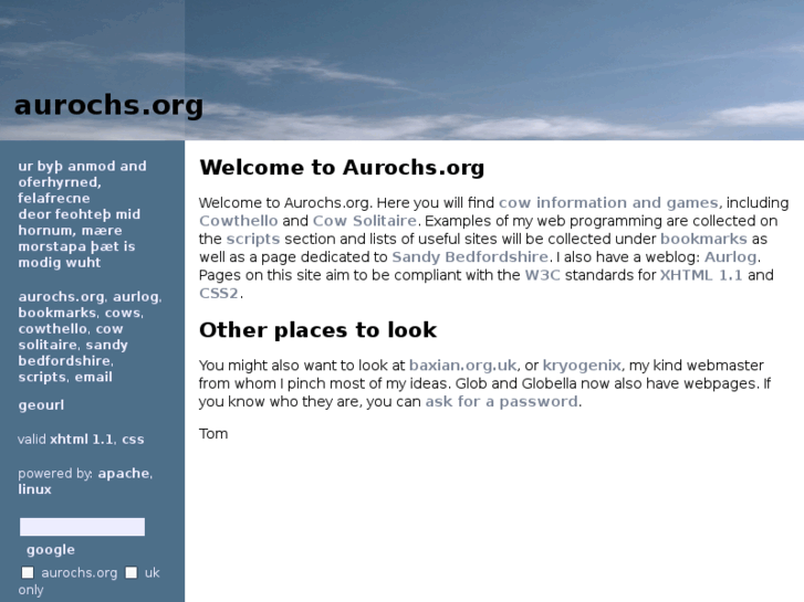 www.aurochs.org