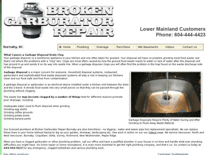 www.brokengarburatorrepairburnaby.com