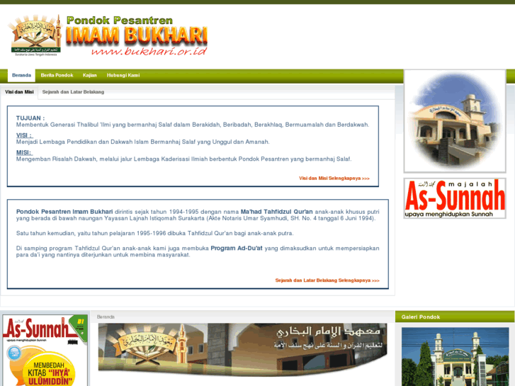 www.bukhari.or.id